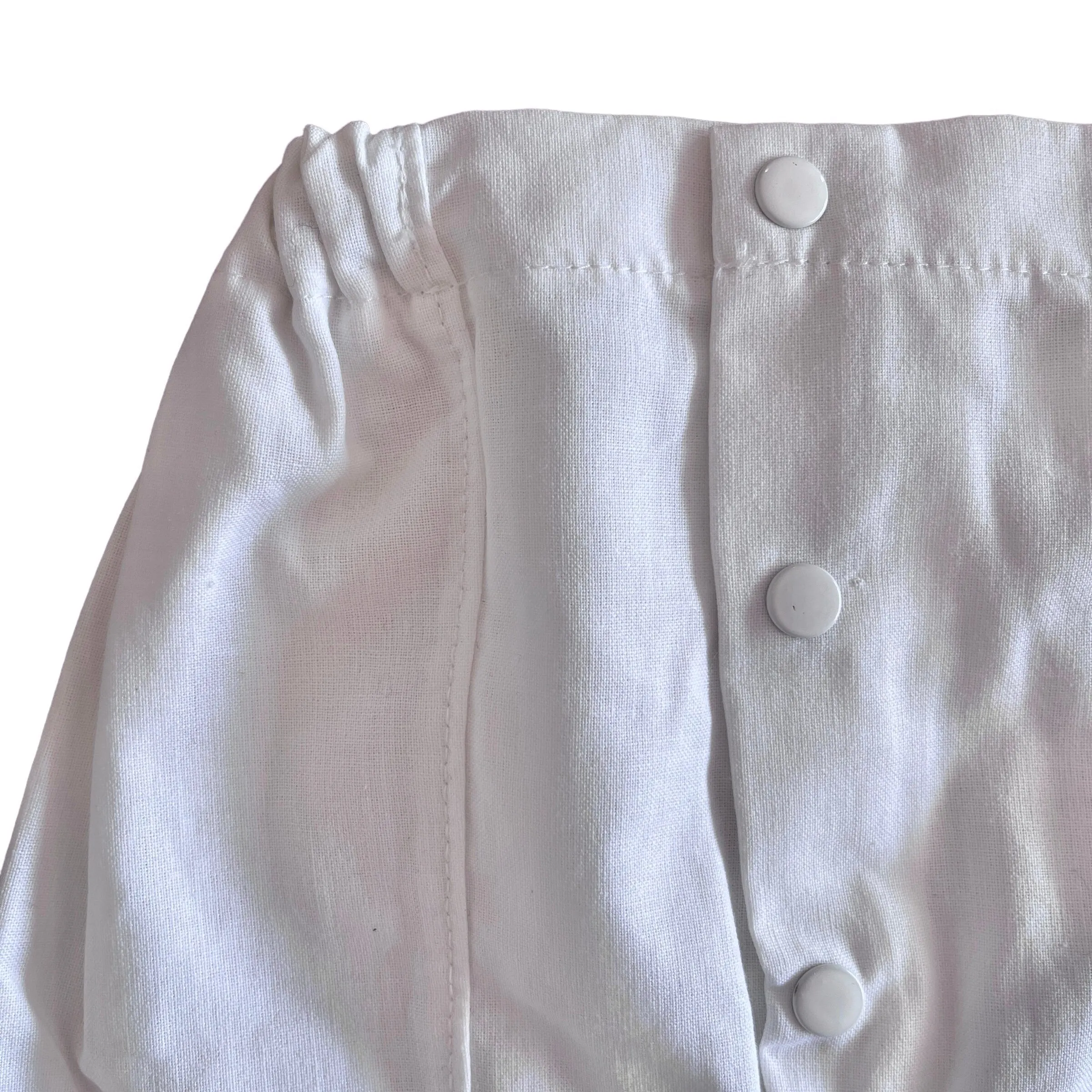 1970s White Shorts / 6-9 Months