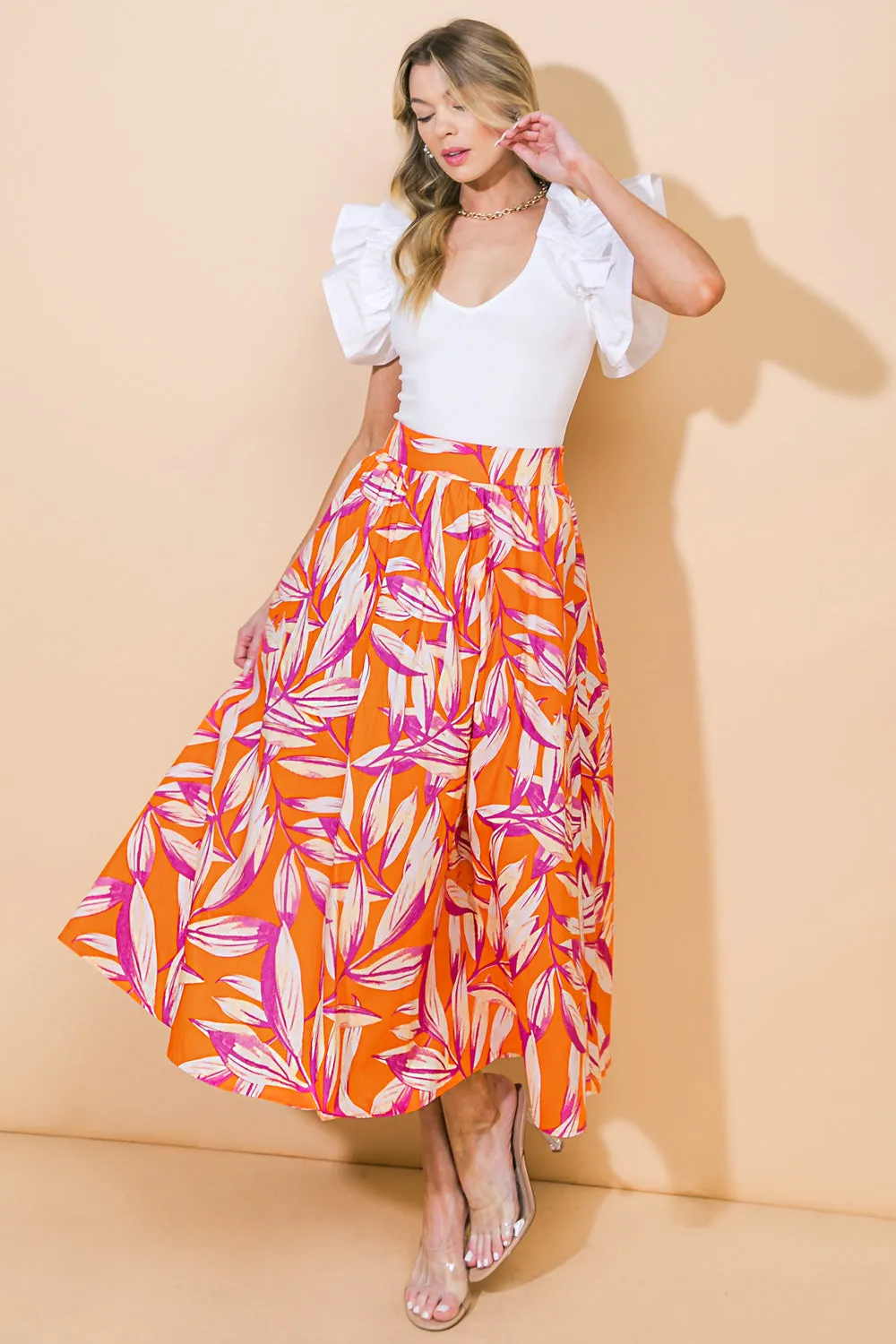 A WORLD OF GOOD WOVEN SKIRT