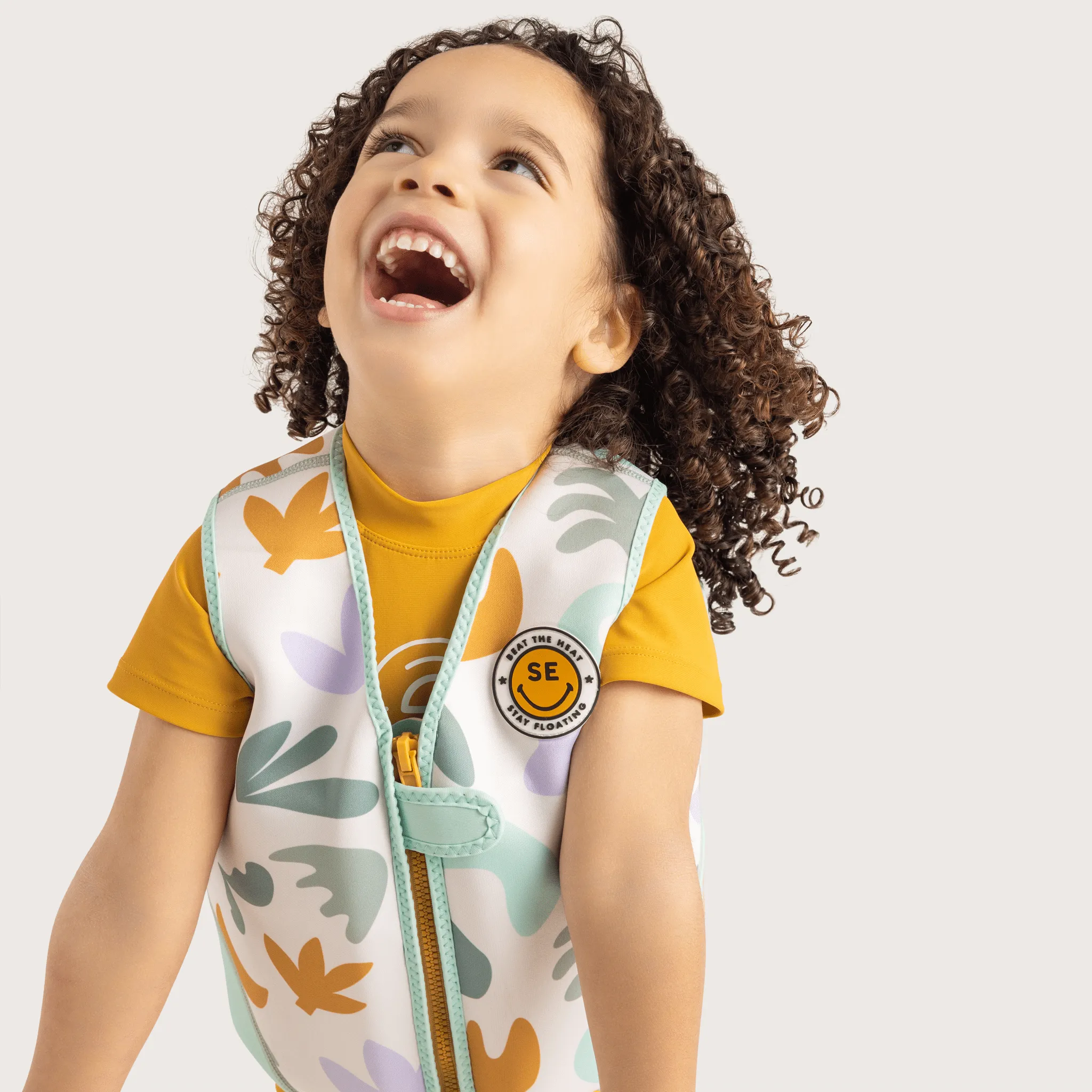 Abstract | Multicolored Swim Vest 3-6 years