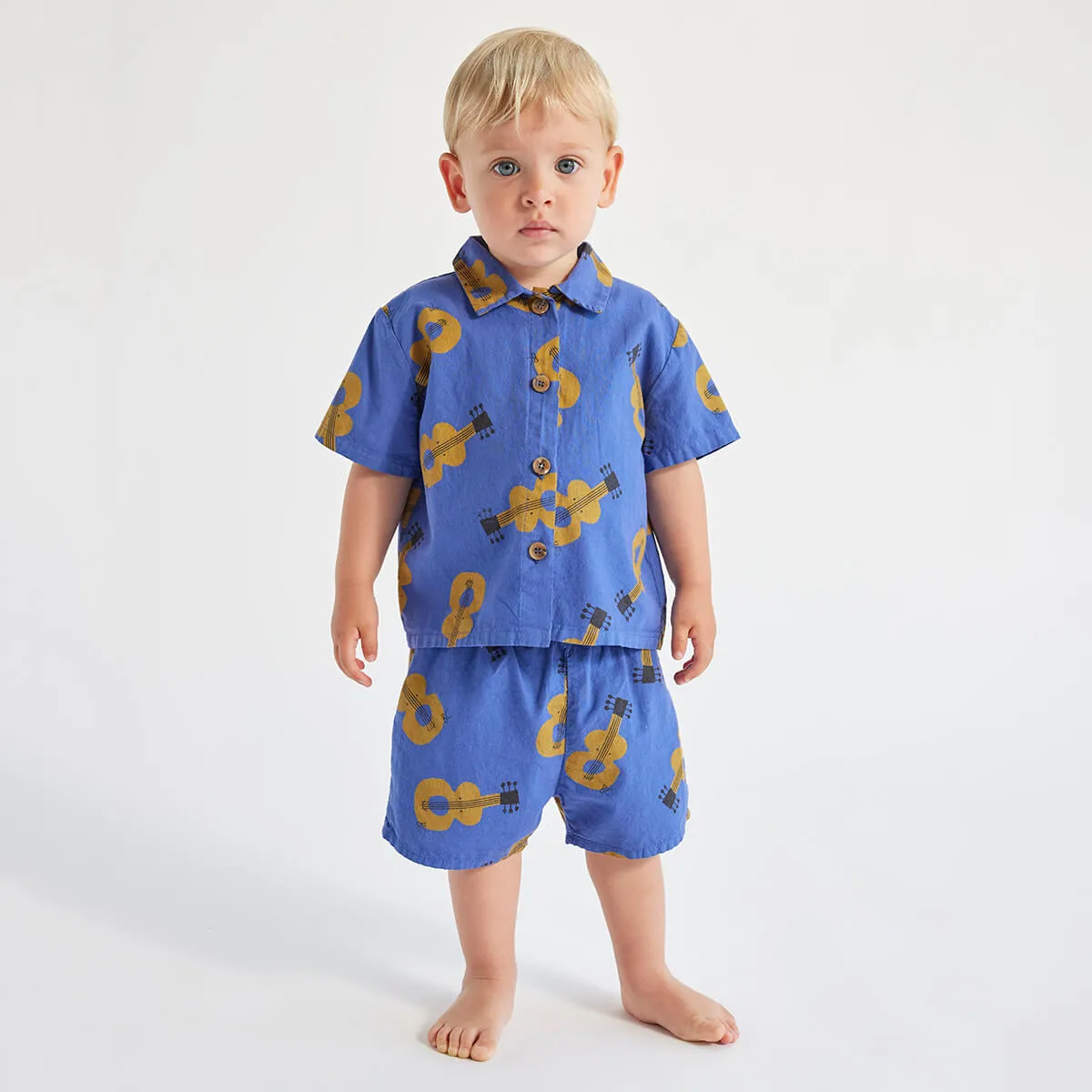 Acoustic Guitar AOP Woven Baby Shorts by Bobo Choses - Last One In Stock - 6-12 Months