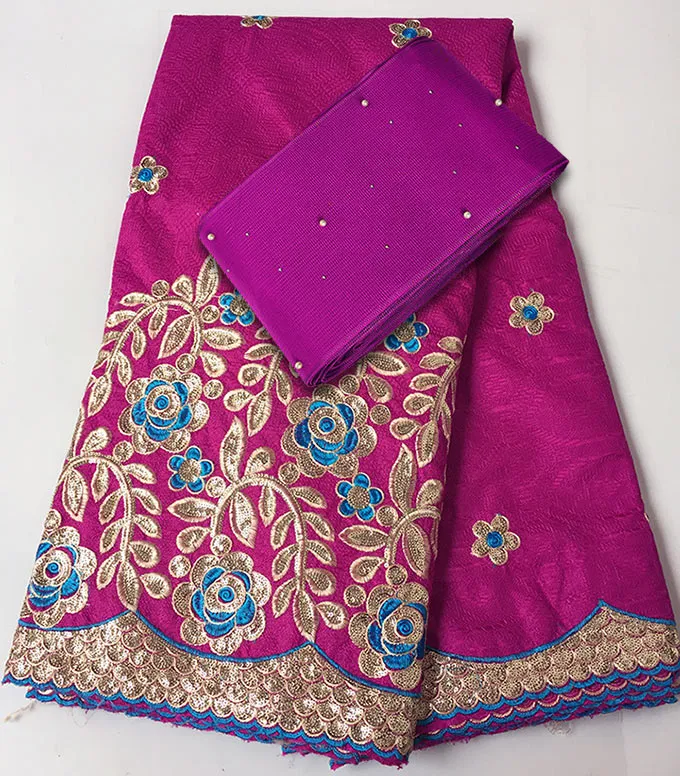 African George Lace fabric matching beaded