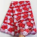 African George Lace fabric matching beaded