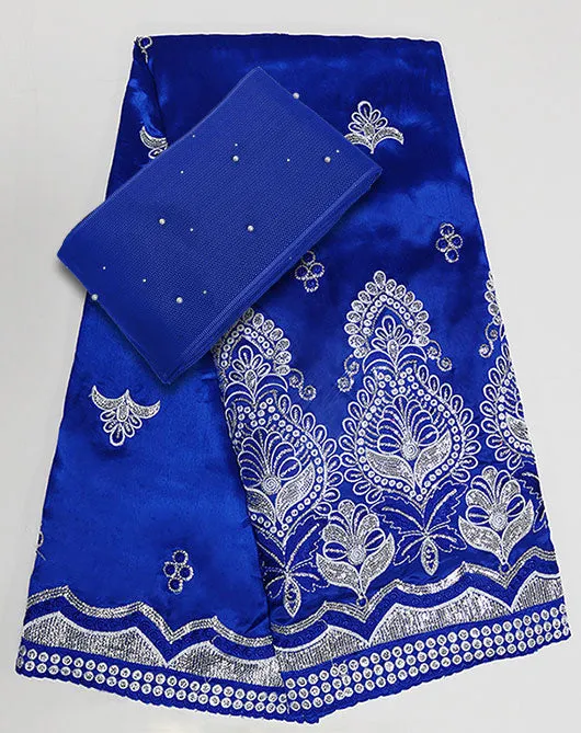 African George Lace fabric matching beaded