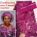 African George Lace fabric matching beaded