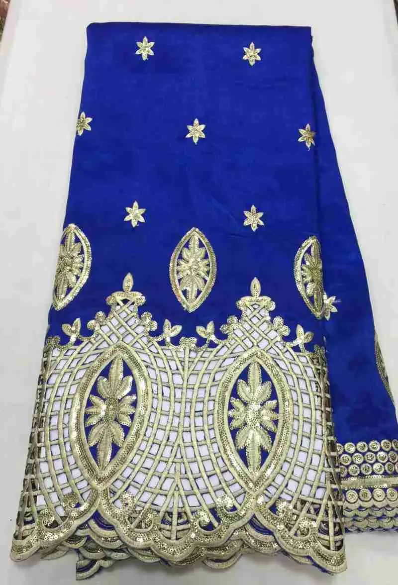 African george lace fabric with sequins for party wedding dress