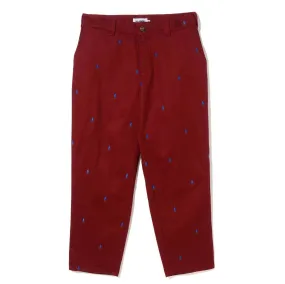 ALLOVER EMBROIDERY PANTS