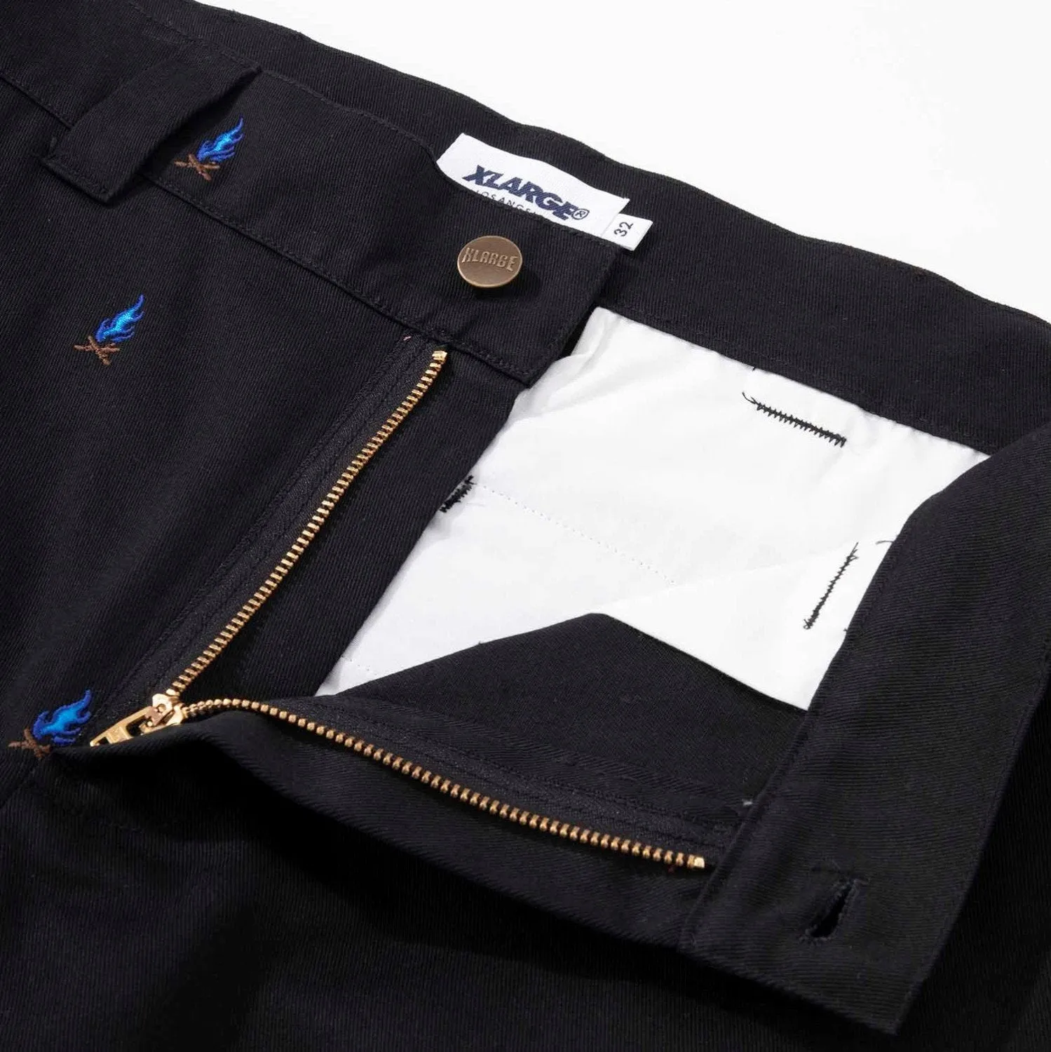 ALLOVER EMBROIDERY PANTS
