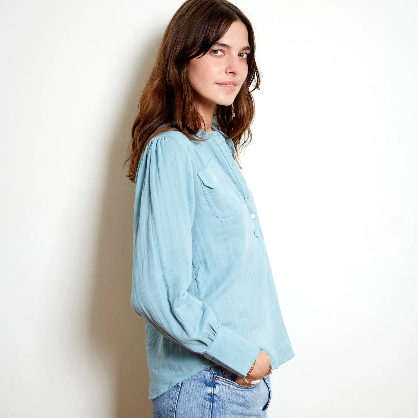 Amelie Blouse In Bleu
