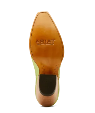 Ariat Ladies Electric Green Apple Dixon Bootie 10050874 - Stylish and Comfortable