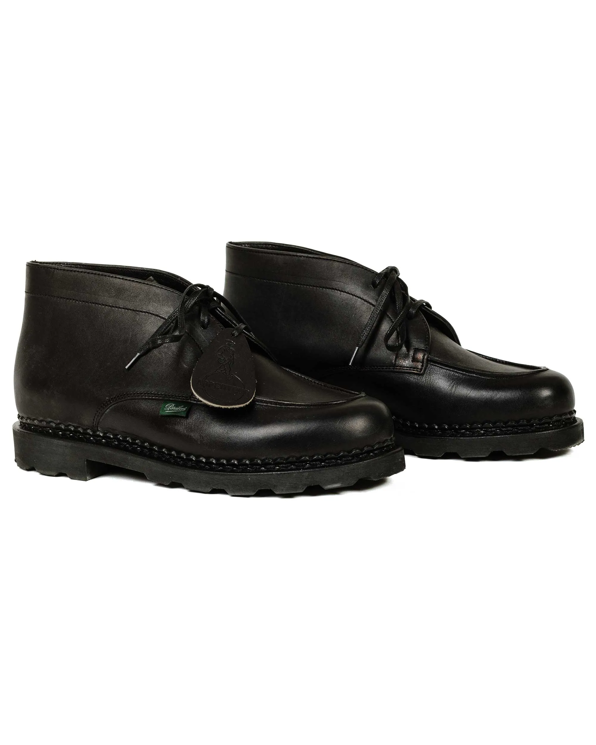 Black Arpenteur x Paraboot Chukka Boots - Exclusive Collaboration