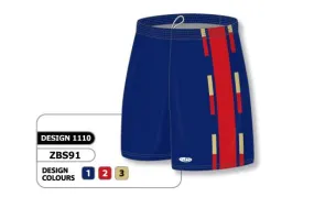 Athletic Knit Diseño corto personalizado de baloncesto sublimado 1110