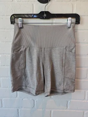 Athletic Shorts By Zobha In Tan, Size: 4