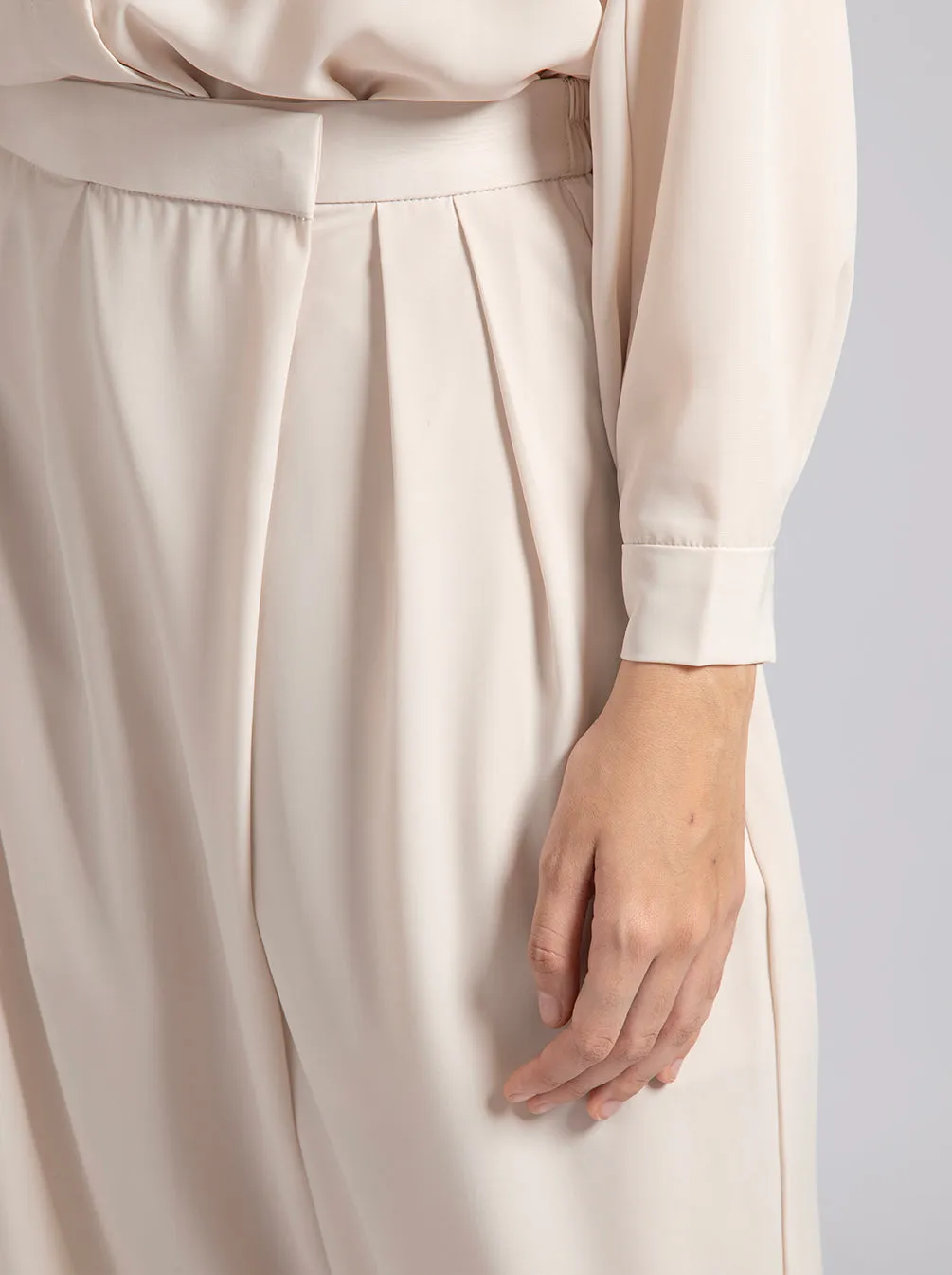 AVA PANTS PLAIN CREME