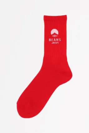Beams Logo Socks - Red