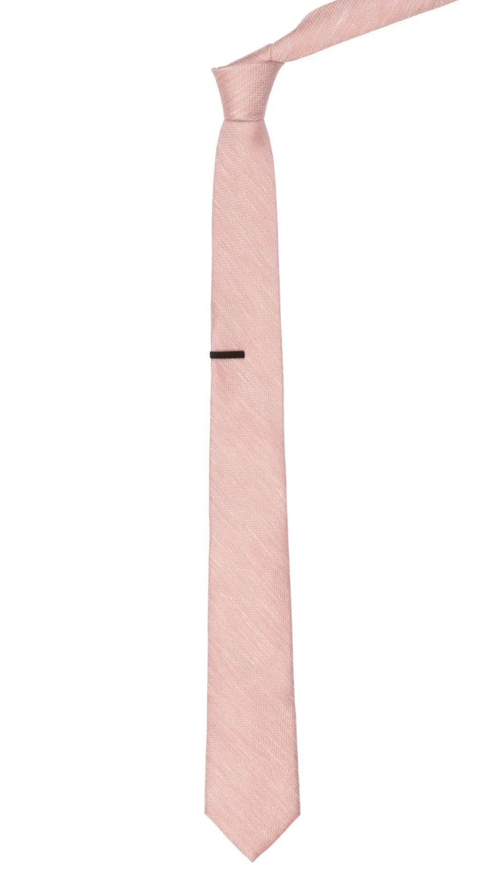 Bhldn Jet Set Solid Rose Quartz Tie