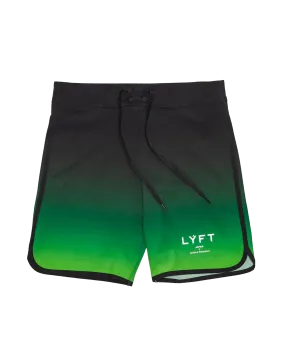 Bi Color Gradation Stage Shorts - Green