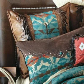 Blue Dorado Southwestern Euro Sham