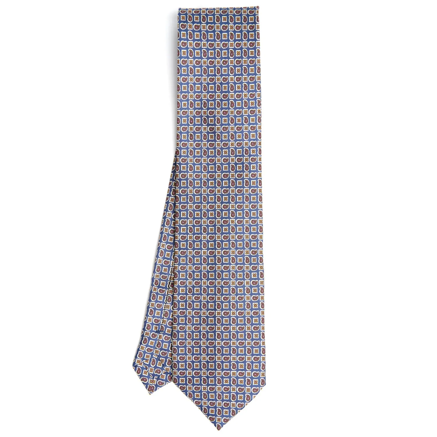 BLUE EXTRA LONG SARTORIAL SILK TIE