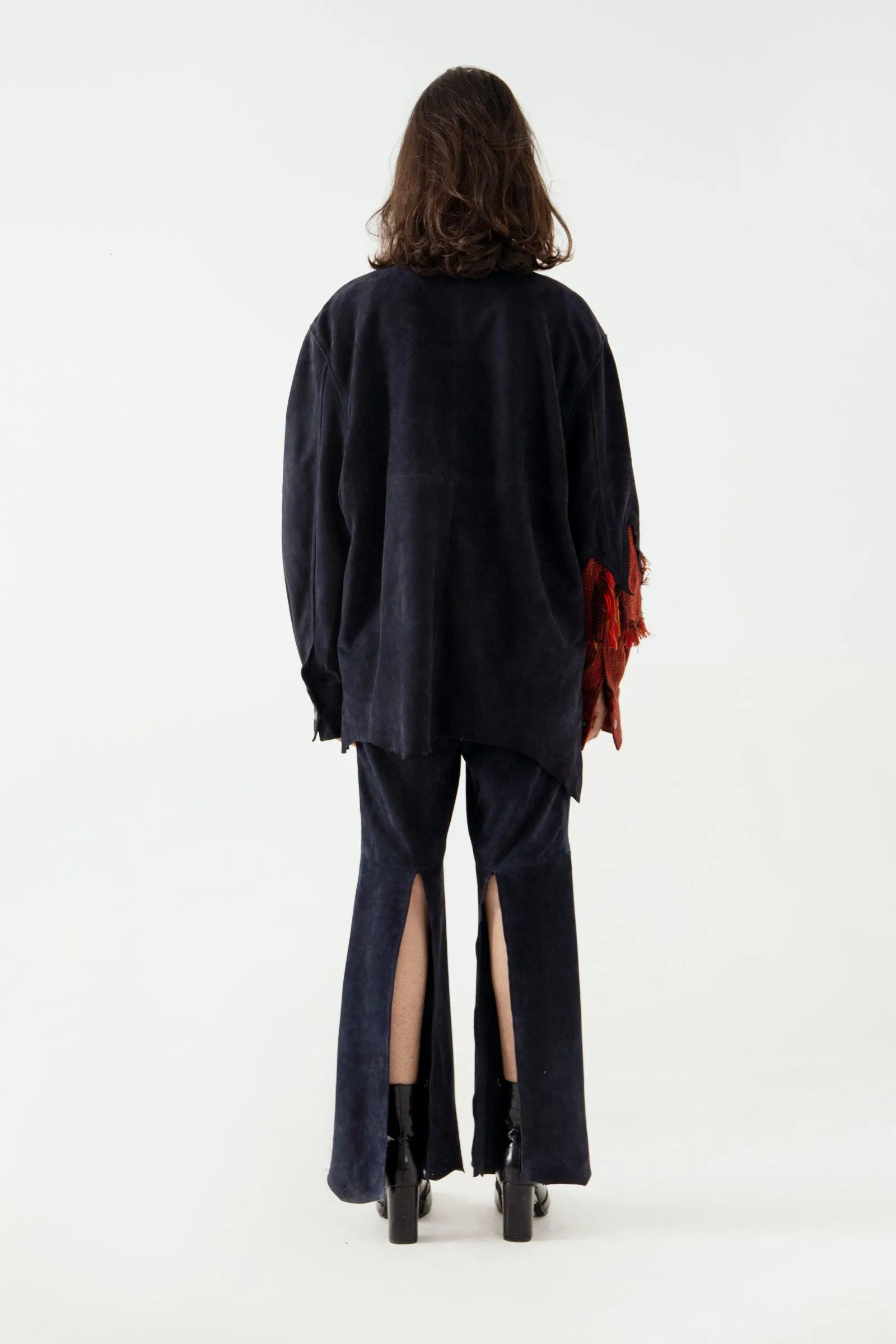 BLUE SUEDE PANTS