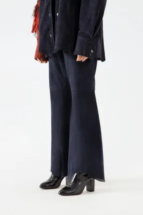 BLUE SUEDE PANTS