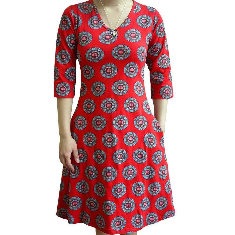 Books Mandala Katherine Dress