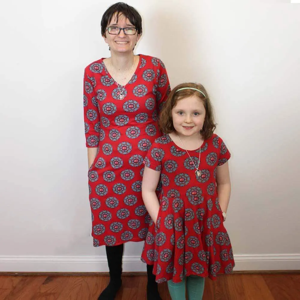 Books Mandala Katherine Dress