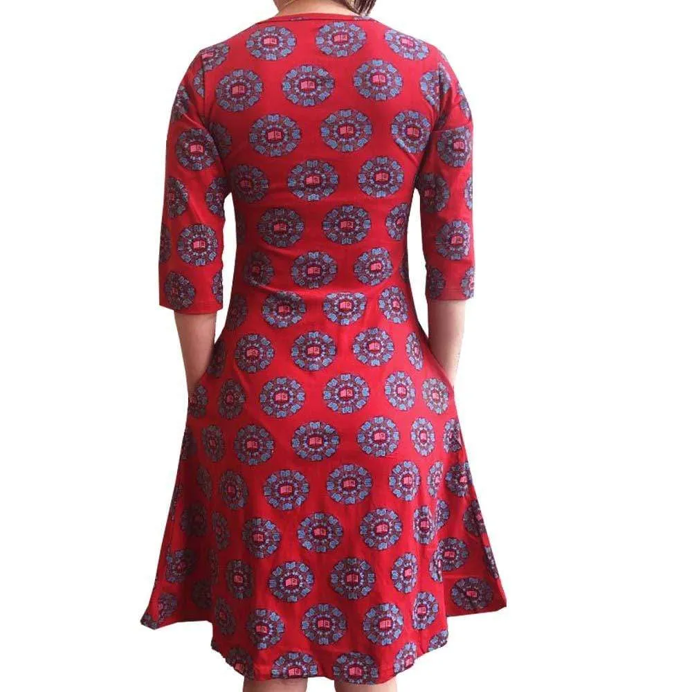 Books Mandala Katherine Dress