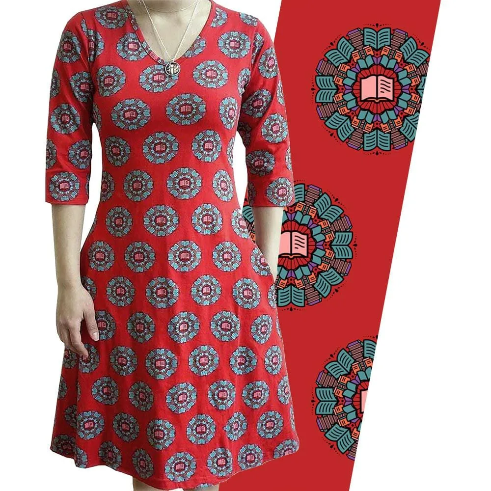 Books Mandala Katherine Dress