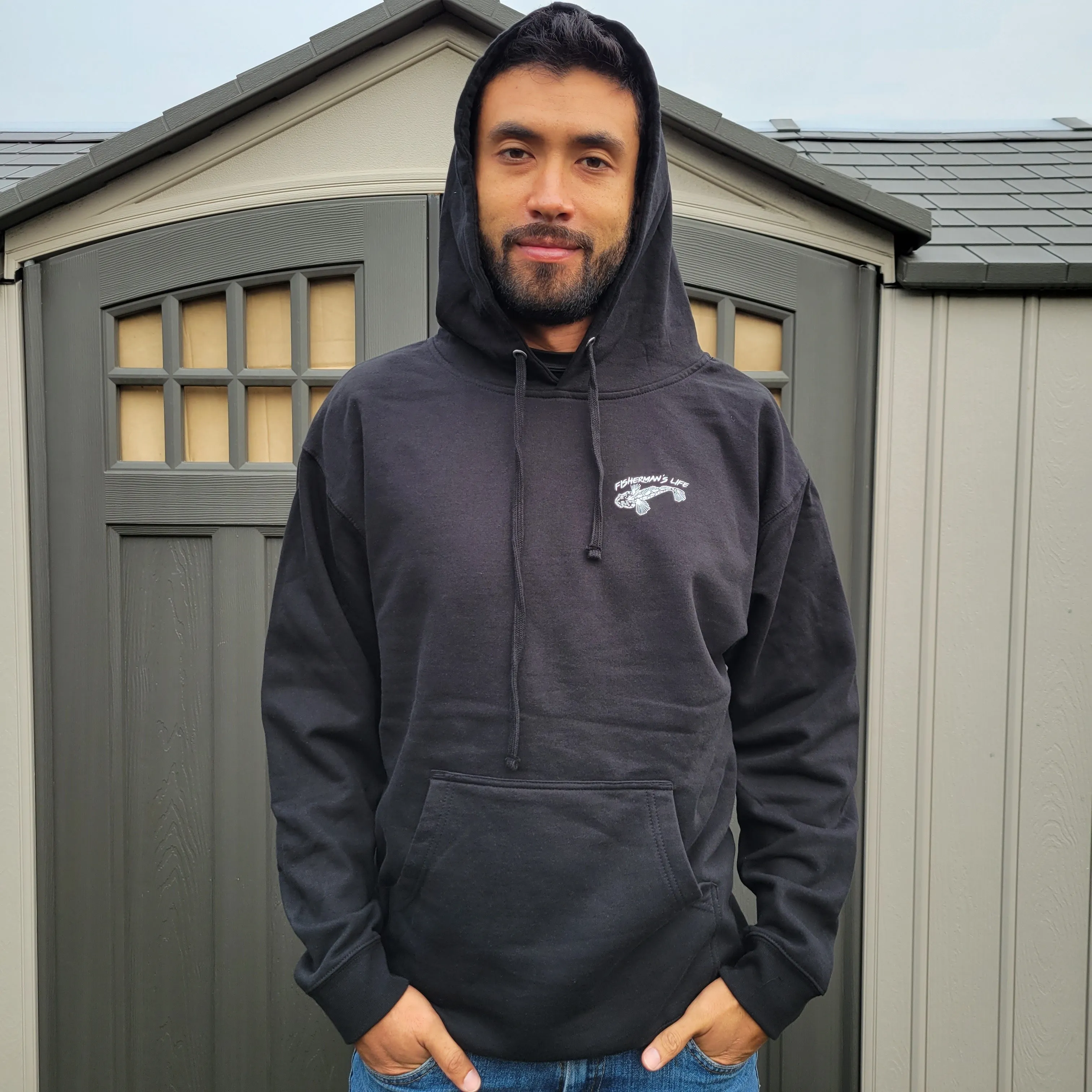 California Halibut HOODIE Gaffed!