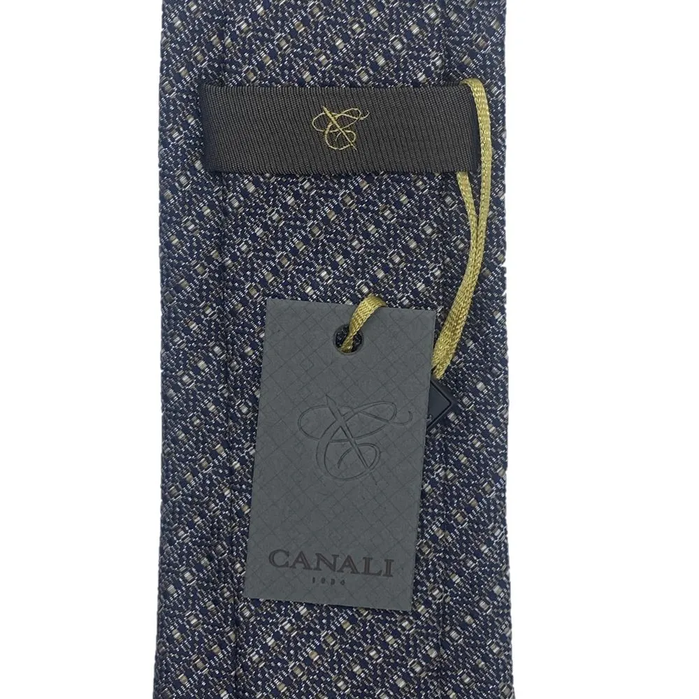 Canali Bronze Silk Tie