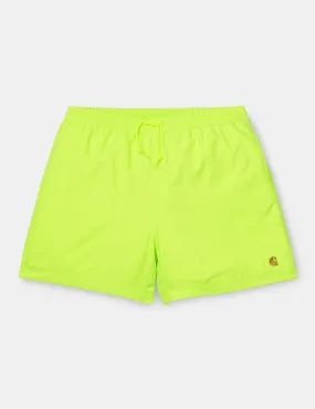 Carhartt-WIP Chase Swim Shorts - Lime Green