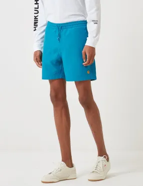 Carhartt-WIP Chase Swim Shorts - Pizol Blue