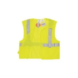CL2MLPFRL MCR Class 2,Tear-Away,Polyester Mesh Safety Vest