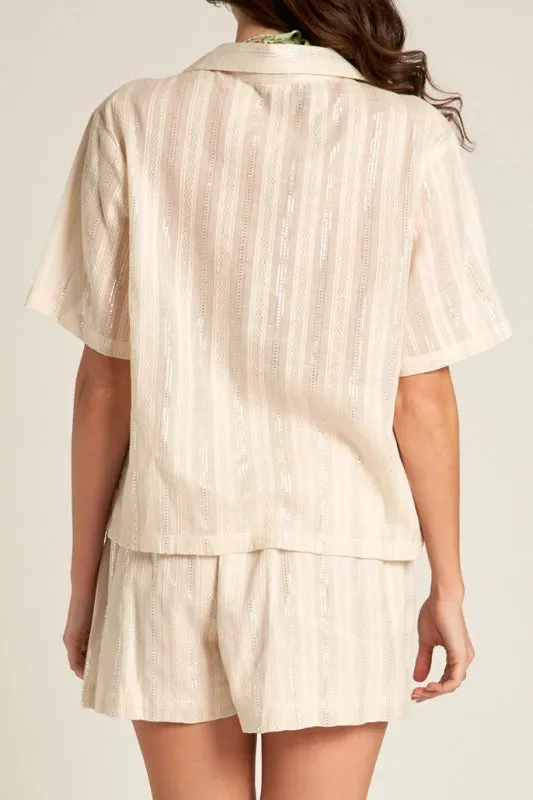 cora short - ivory