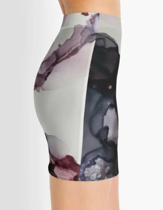 Cowgirl Kim Dancing Ink Mini Skirt - Medium Only