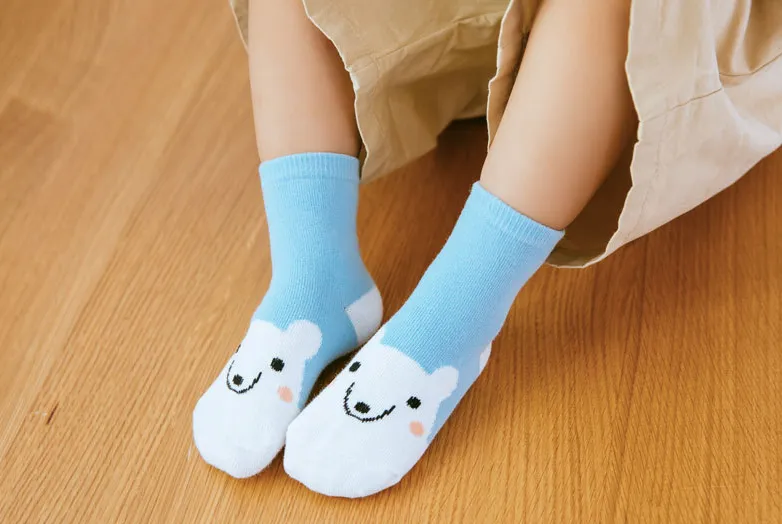 Five Pairs Of Kids Socks
