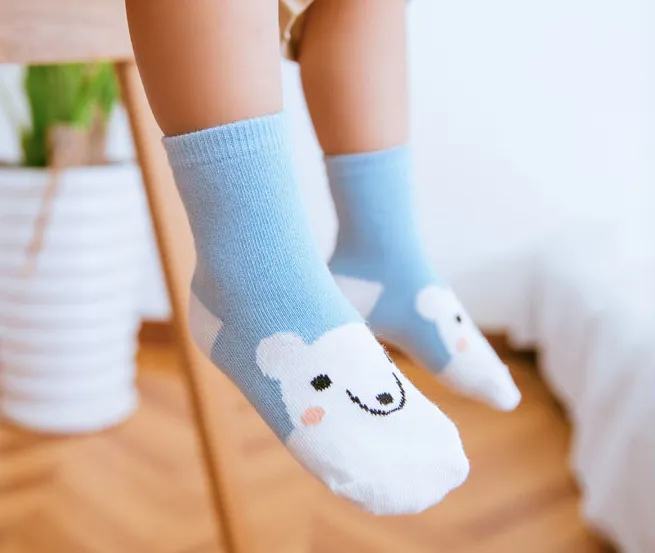 Five Pairs Of Kids Socks