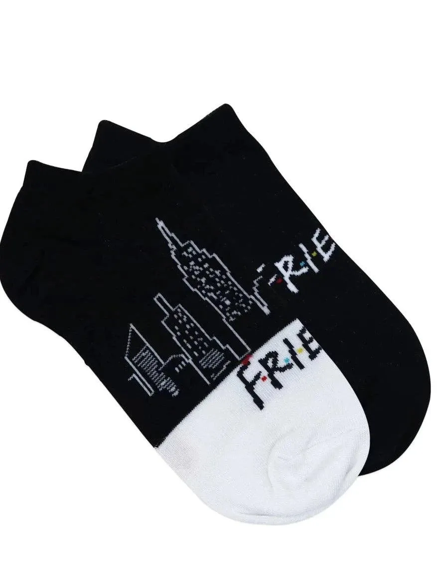 Friends Lowcut Socks For Women - Black