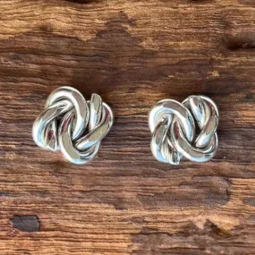 Friendship Knot Post Earrings