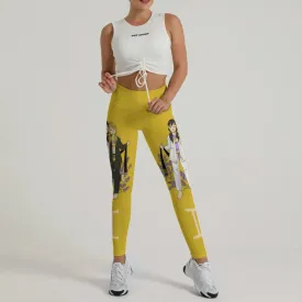 Gemini Mom Zodiac Fighter Leggings