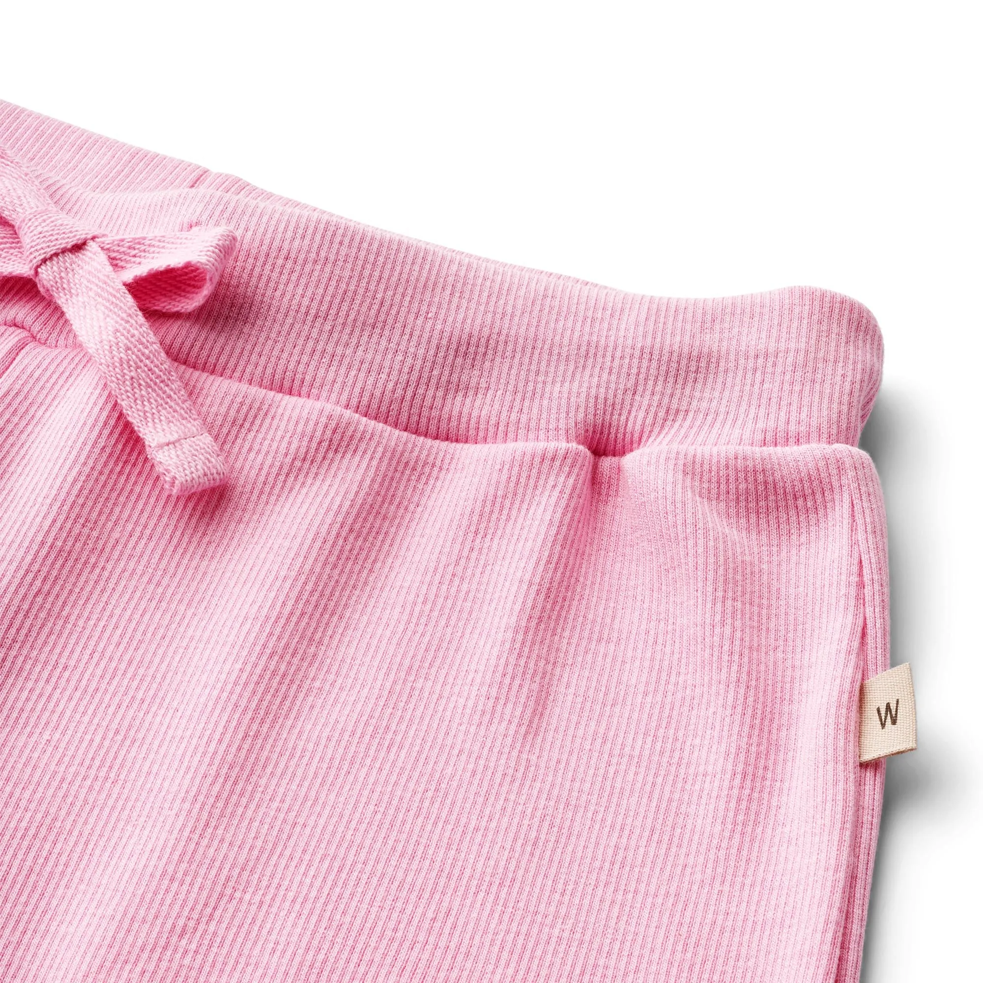Gerippte Shorts Gertrud Pink
