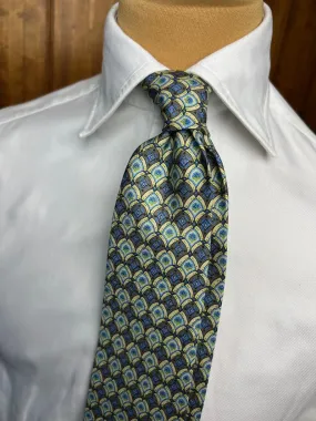 Handmade Vintage 7-Fold Silk Tie #1526