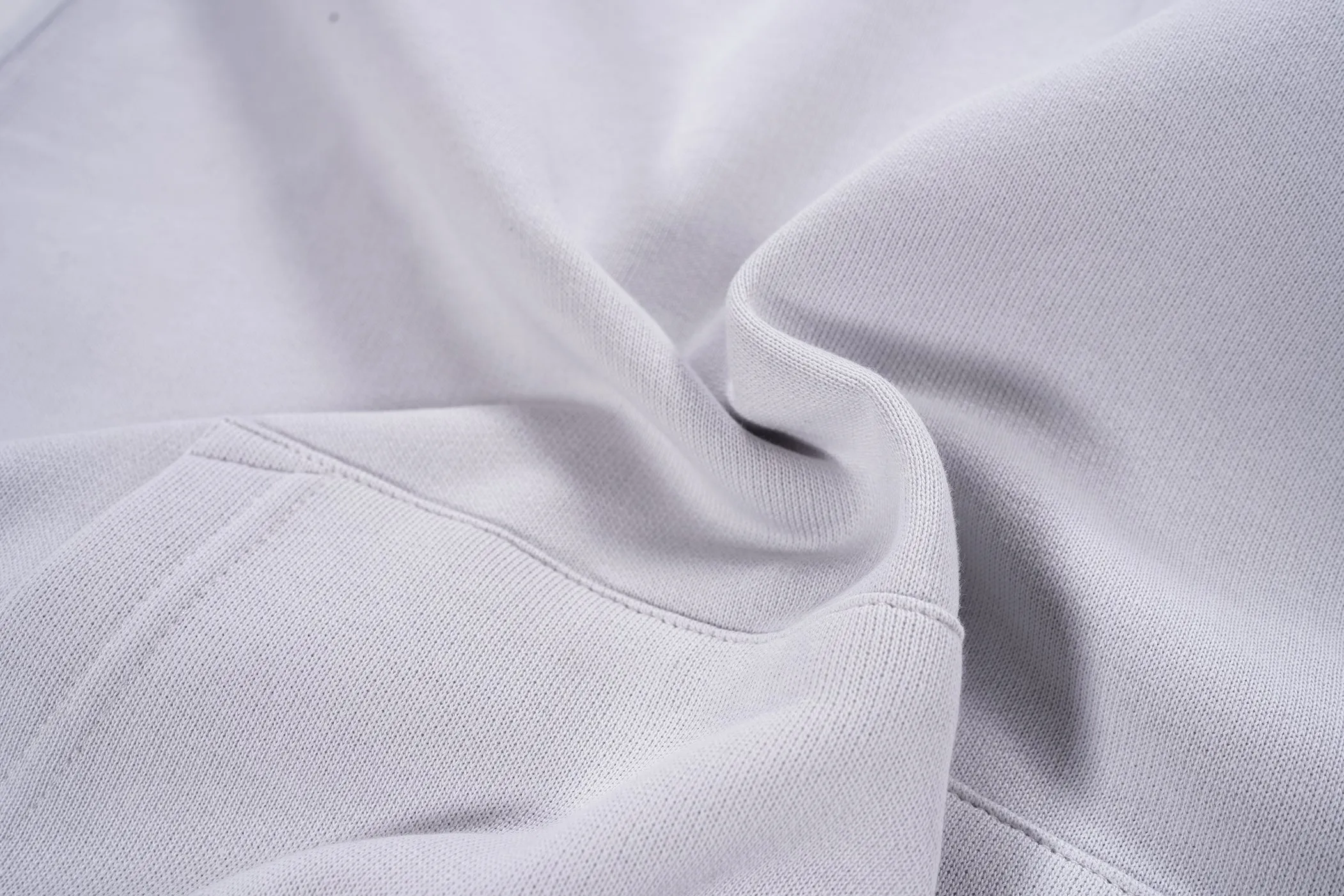 Hoodie Gris Clair
