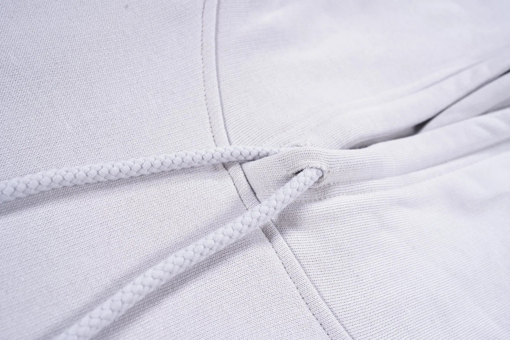 Hoodie Gris Clair