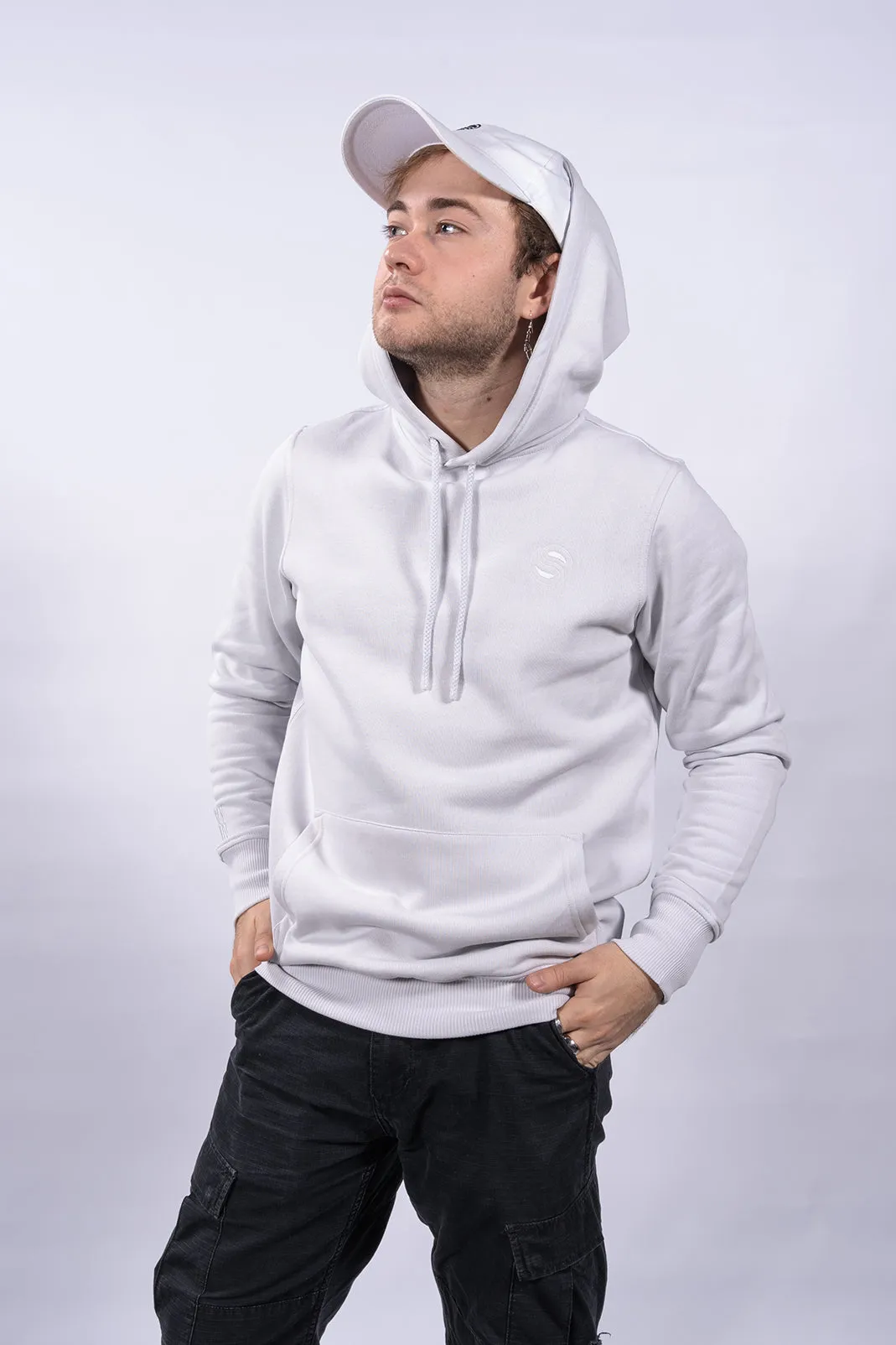 Hoodie Gris Clair