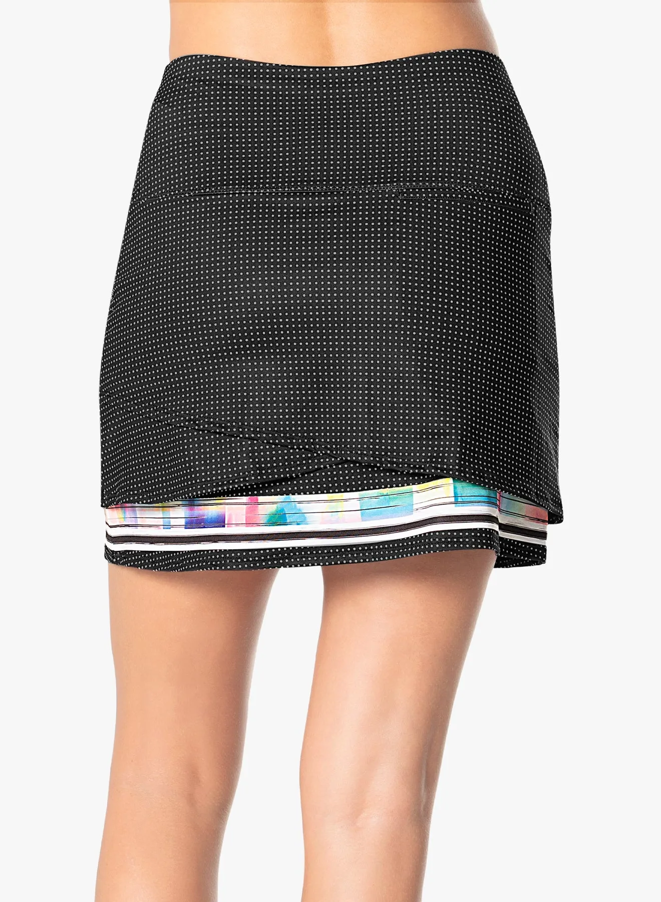 Hot Tropic Scallop Skort-long