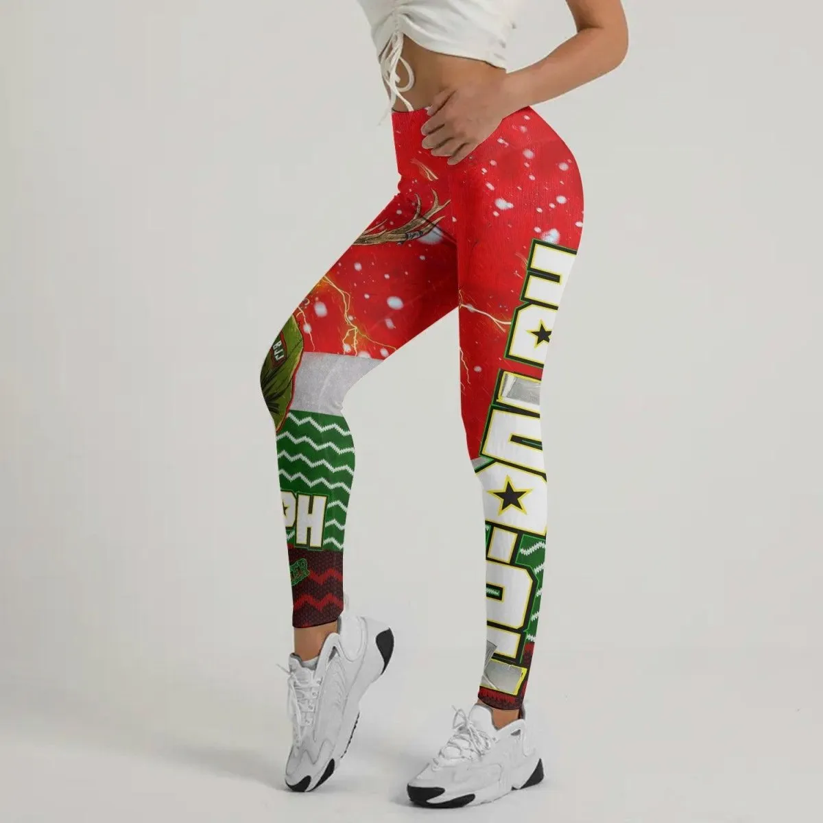 Hu-Dolph Christmas Leggings