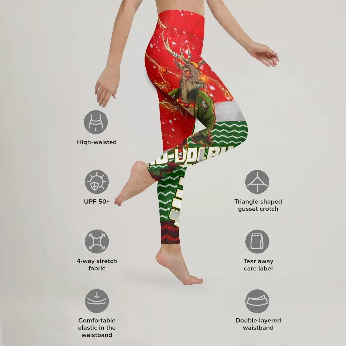 Hu-Dolph Christmas Leggings