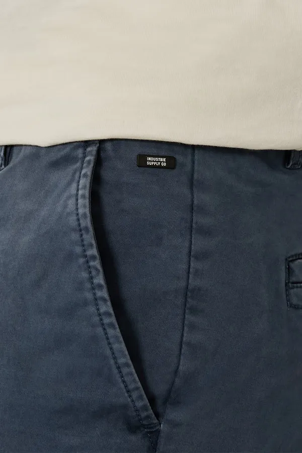 Industrie - The Washed Cuba Short - Indigo