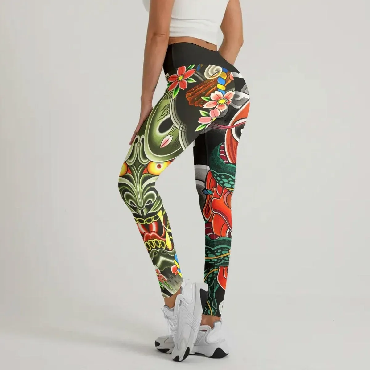 Japanese Viper Oni Leggings